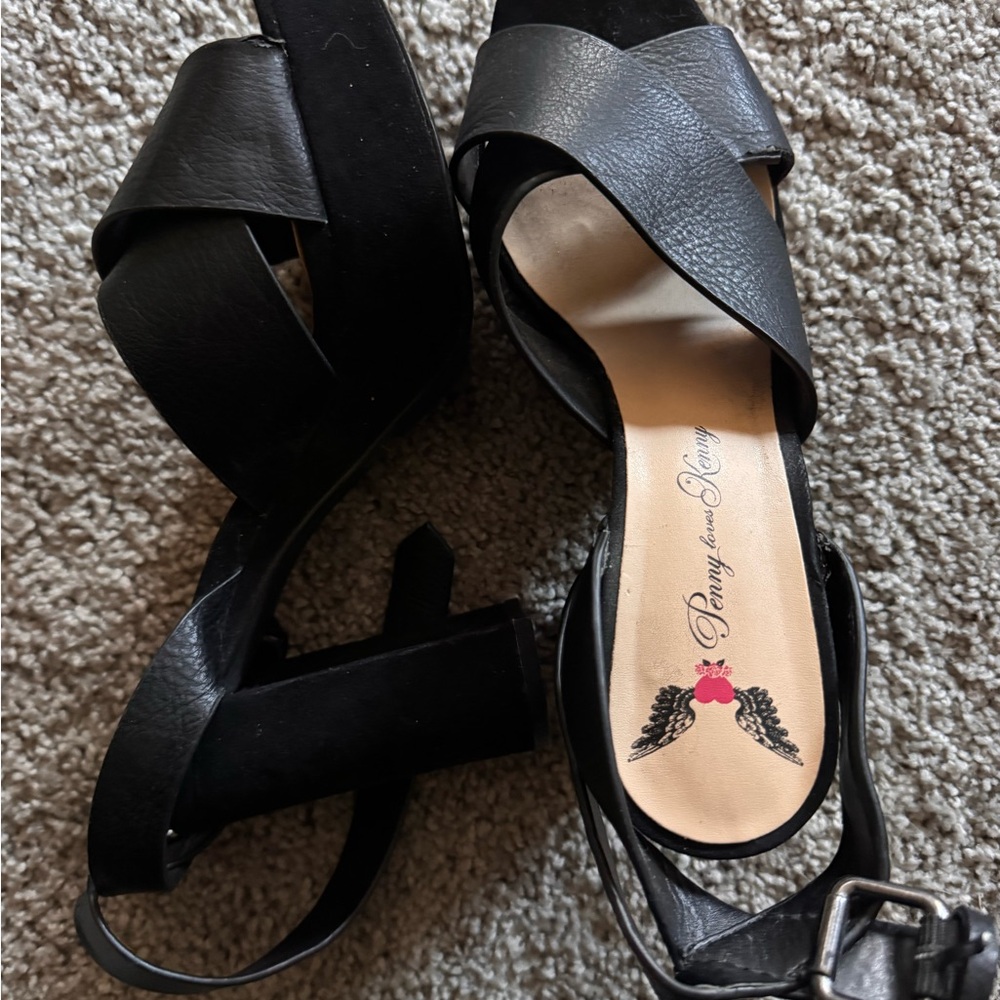 Black Women's Sandals by Penny Loves Kenny